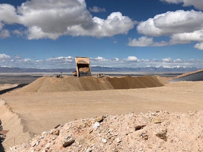 Hycroft Mine - Heap leach pad
